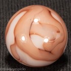 Champion *CHOCOBERRY FLAME Swirl Marble 5/8" Mint Hawkeyespicks sg — photo 4