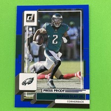 Darius Slay Jr 2022 Donruss Blue Press Proof #175 Philadelphia Eagles