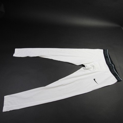 Nike Pro Compression Pants Men's White Used L
