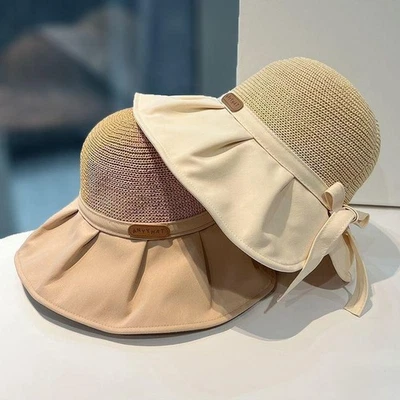 pour Femme pour chapeau de pour soleil Pliable Léger Large pour pour bord Style - Photo 1/4