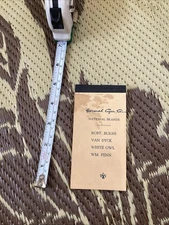 Vintage Antique General Cigar Co White Owl Advertising Notepad NY