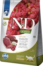 Farmina N D Quinoa Dry Cat Food - Urinary Duck - 11Lbs