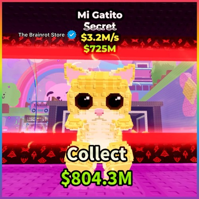 #ad Mi Gatito ULTRA RARE ✅ Steal a Brainrot🔥ROBLOX $7.99