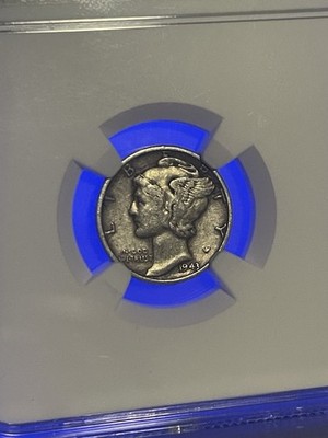 1943 Mercury Dime NGC Genuine Graded Route 66 Edition “The Mother