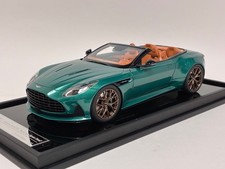 1/18 MotorHelix Model of the Aston Martin DB12 Volante  in racing Green