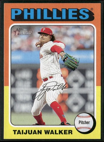 2024 Topps Heritage #384 Taijuan Walker | Baseball Card