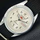 VINTAGE SEIKO 5 AUTOMATIC 6309A JAPAN MENS REFURBISHED SILVER WATCH a442462-1