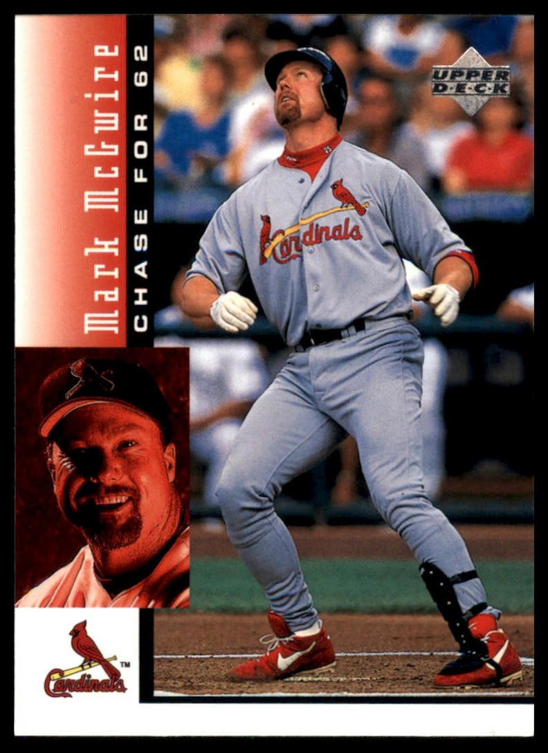 1998 Upper Deck Mark McGwire's Chase for 62 #17 Mark McGwire