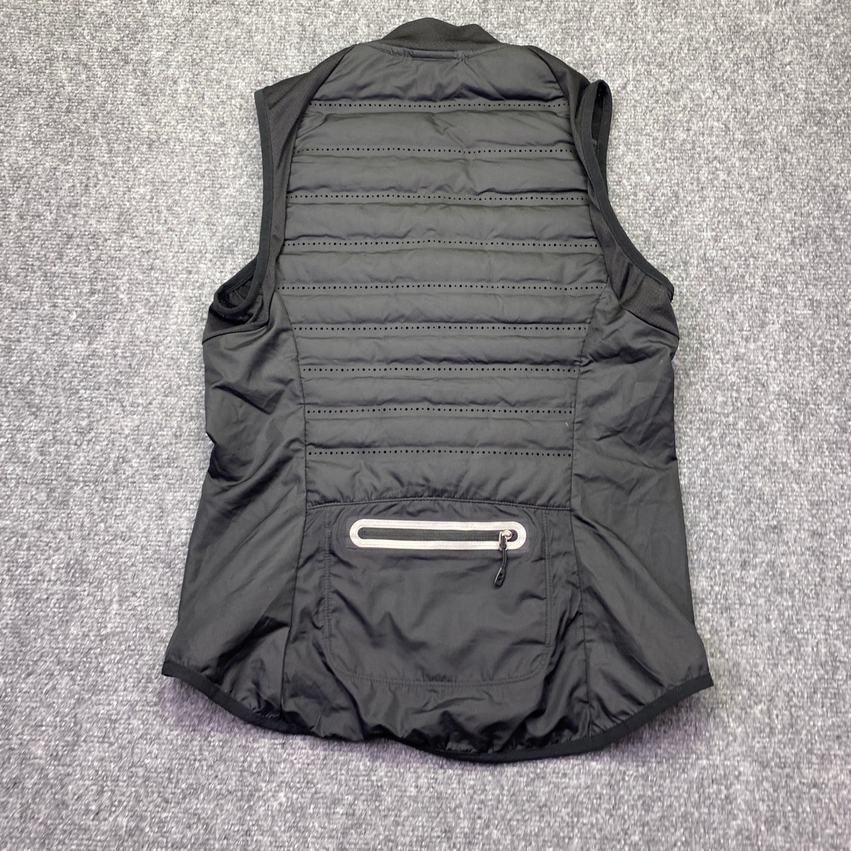 Nike Aeroloft 800 Running Vest Mens Small Black Goose Down Puffer