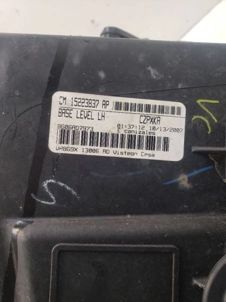 Driver Left Headlight Coupe Base Halogen Fits 08-14 CTS 754374 - Image 4 of 4