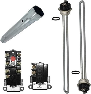 EWH-03 Electric Water Heater Tune-Up Kit with Element Wrench, Includes Upper & L