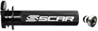 Scar Alu GasgriffhüLse Inkl. Lager - Schwarz - FüR Husqvarna TC 50 Mini 2021-22