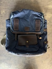 Will Leather Day Book Bag Backpack Canvas Lea...