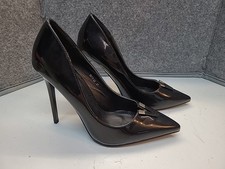 High-Heels lack schwarz, Gr.37 extrem sexy! Sehr dünne 11cm Absätze