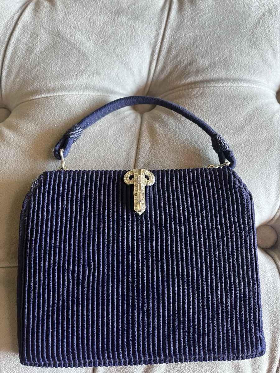 Purse Blue 1940s Vintage Bags, Handbags & Cases for sale | eBay