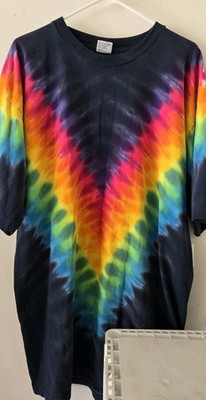Vintage Sun Dog Tie Due Short Sleeve T-Shirt Mens Size 2XL