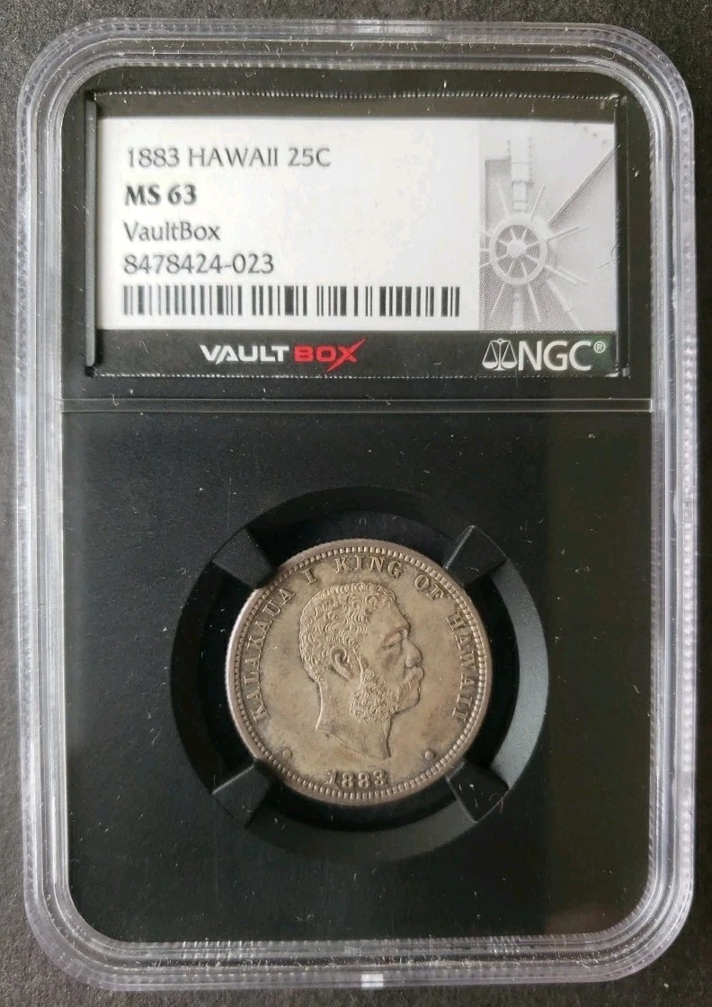 MS 63 Graded 1883 Year Kingdom of Hawaii Coins for sale | eBay