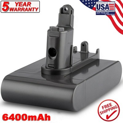 22.2V 6400mAh Type B Battery for Dyson DC31,DC34,DC35,DC44,DC45,Animal 967861-04