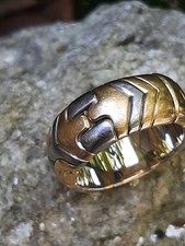 Anillo Grande Y Ancho Ajustable Para Mujer Acero Inoxidable | Meses Sin