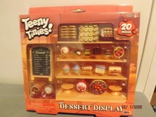 Teeny Tinies Dessert Display Mini Play Set 20 Pieces NEW