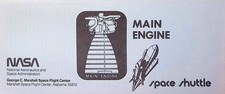 NASA Johnson Space Center Space Shuttle Brochure c1980s Thermal Protection