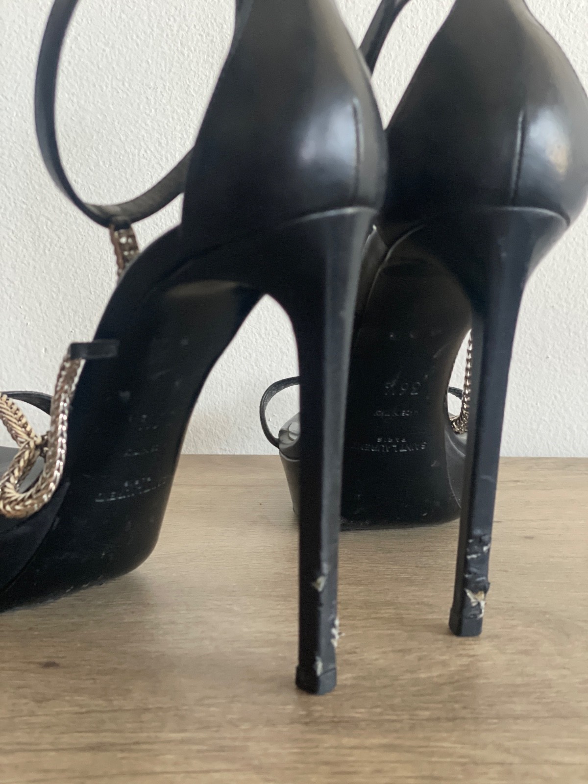 Saint Laurent tacchi alti taglia 36 5