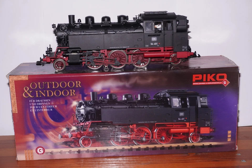 BOD/7] Piko 37210, Dampflok BR 64 DB, Spur G mit OVP Bitte mini Video ansehen !!