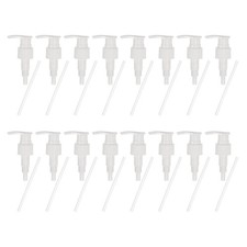 16 Pcs Soap Dispenser Pump Heads for Standard 24/410 Neck Size, White