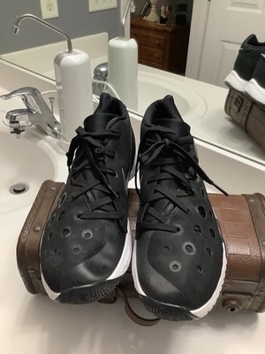 NIKE MENS BLACK ZOOM HYPERQUICKNESS MID BASKETBALL SZ11.5#812976-010