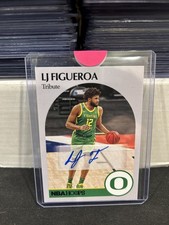 2021 Chronicles Hoop Draft Auto LJ Figueroa #HR-LJF Oregon Ducks
