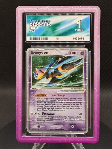 Deoxys ex graded ACE 1 for sale on eBay