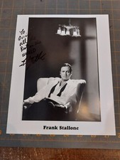 Frank Stallone signed 8 x 10 Photo