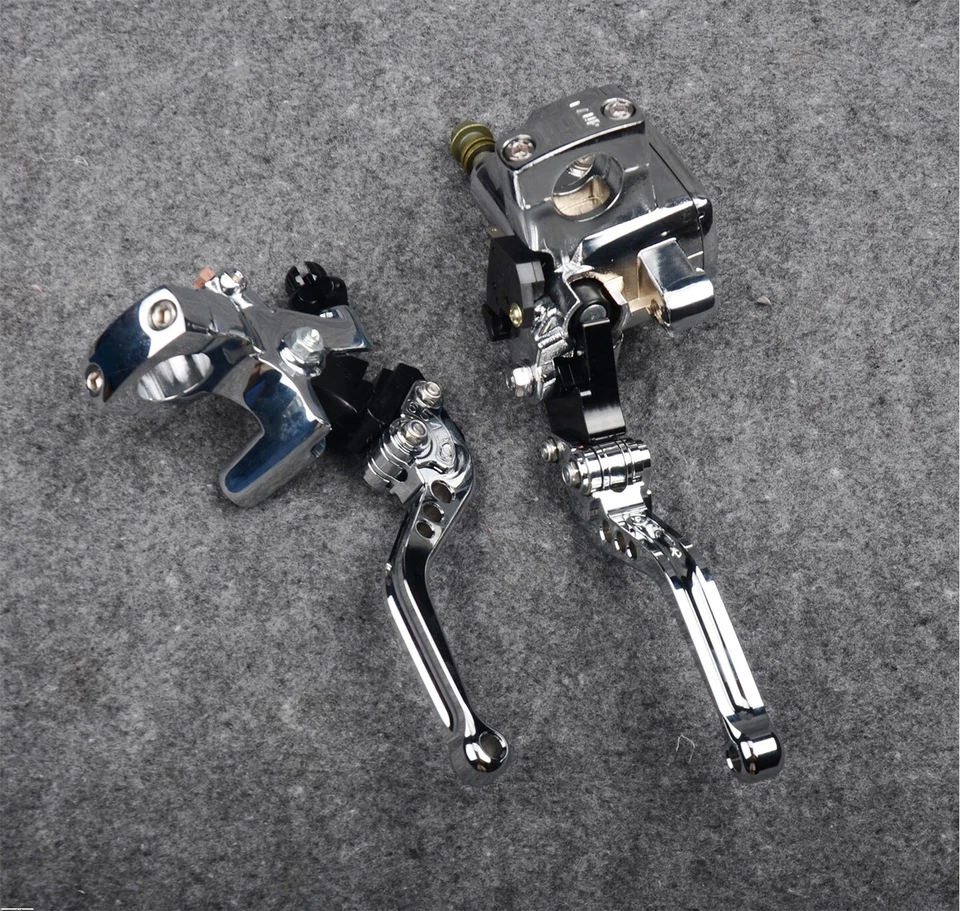 Palancas de embrague cilindro maestro de freno de 1"" EE. UU. para Kawasaki Vulcan EN 500 VN 800 900 Foto 4 de 4