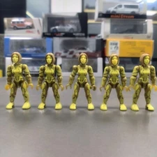 5Pcs Halo Mega Construx Blocks Oro Ai Cortana Mini Figure 20TH Building Figure