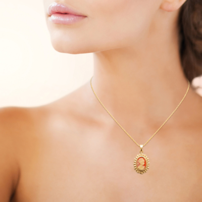 pendentif d'occasion en or 18 carats