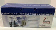 C7115X / 15X Compatible Toner Cartridge for HP 1200/3300 (Black,1 Pack)