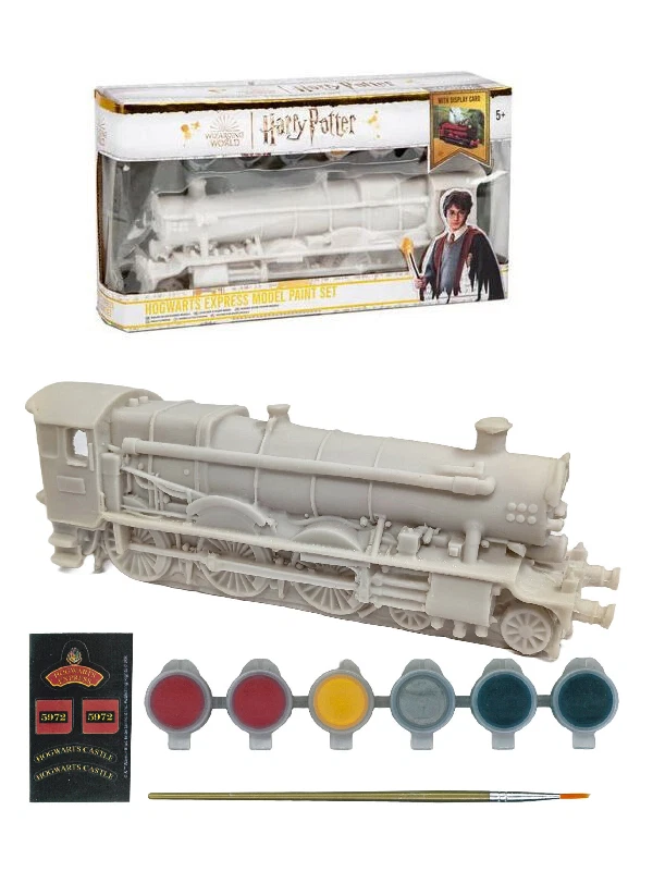 Harry Potter Hogwarts Express Dampflok Modell Malen Sie Ihr Eigenes Set Zauberer