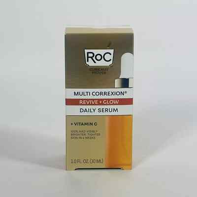 RoC Multi Correxion Revive + Glow Daily Serum 1.0fl.oz./30ml NEW
