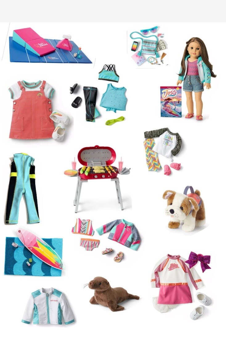 Girl Doll All Doll Set Summer McKinny™ Gift Set (Girl Of The Year