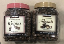 Kirkland Signature Milk Chocolate Almonds Milk Chocolate Raisins 3 LB 3.4 LB