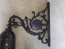 Vintage Mount Arm street light for Pole or Home - Antique Decorative Scroll