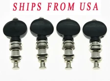 KAISH Set of 4 Nickel Precision Ukulele Tuners Tuning Keys Pegs Machine Heads