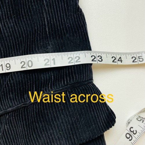 Monsieur Adolfo Corduroy Blazer Sport Coat Jacket Mens 44L Black Cable 2 Button - Picture 10 of 14