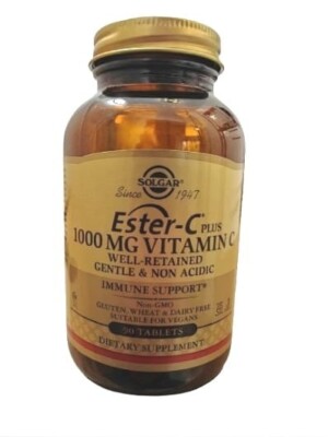 Solgar Ester-C Plus Vitamin C 1000mg - 90 Tabletten