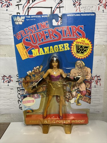 WWF MISS ELIZABETH LJN WRESTLING FIGURE SERIES 4 1...