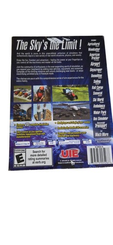 NEW World of Simulators: Ultimate Edition 20 Video Games Pc 2014 Damaged Case - Picture 2 of 6