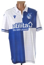BRISTOL ROVERS 2020 2021 HOME FOOTBALL SHIRT MACRON SIZE XL ADULT