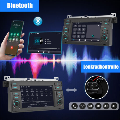 2+32GB Android 13 Autoradio Navi GPS für 3er BMW E46 318 320d 325i WiFi NAVI SWC - Bild 11 von 15