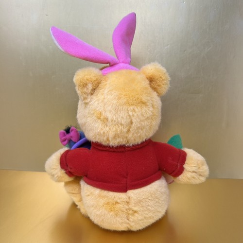 Winnie The Pooh & Friends Easter Bunny Plush Stuffed Animal Toy 1999 Mattel 9" - Picture 12 of 24