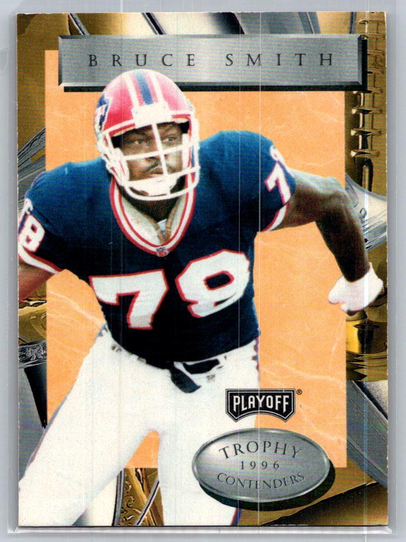 1996 Playoff Trophy Contenders Football #106 Bruce Smith - VG - Buffalo Bills